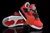 air jordan 4 femmes retro models bulls rouge noir